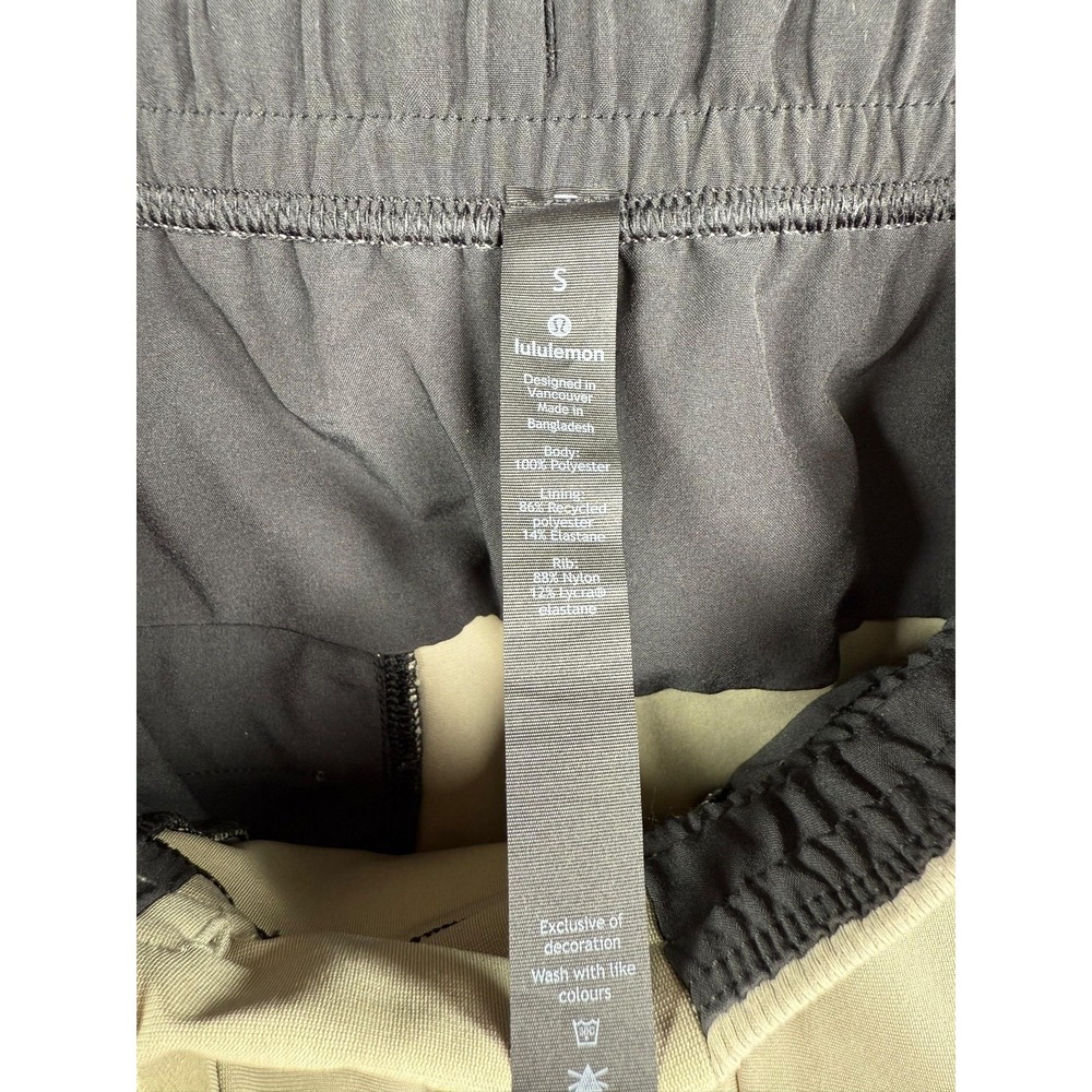 Lululemon Jogger Pants Women Small Beige 32 Tapered Cuffed Athletic Pockets Soft - Picture 2 of 10